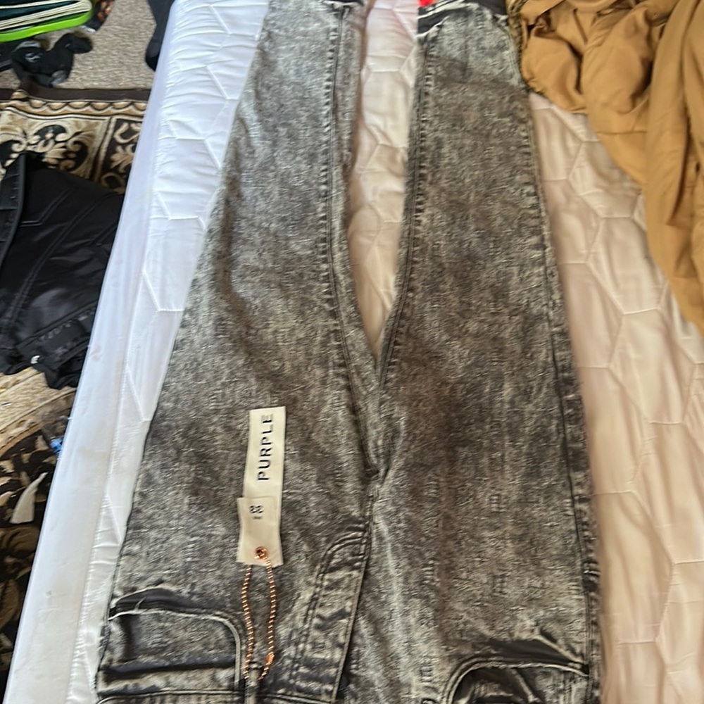 Brand new purple jeans I’m only selling it because it don’t fit me !